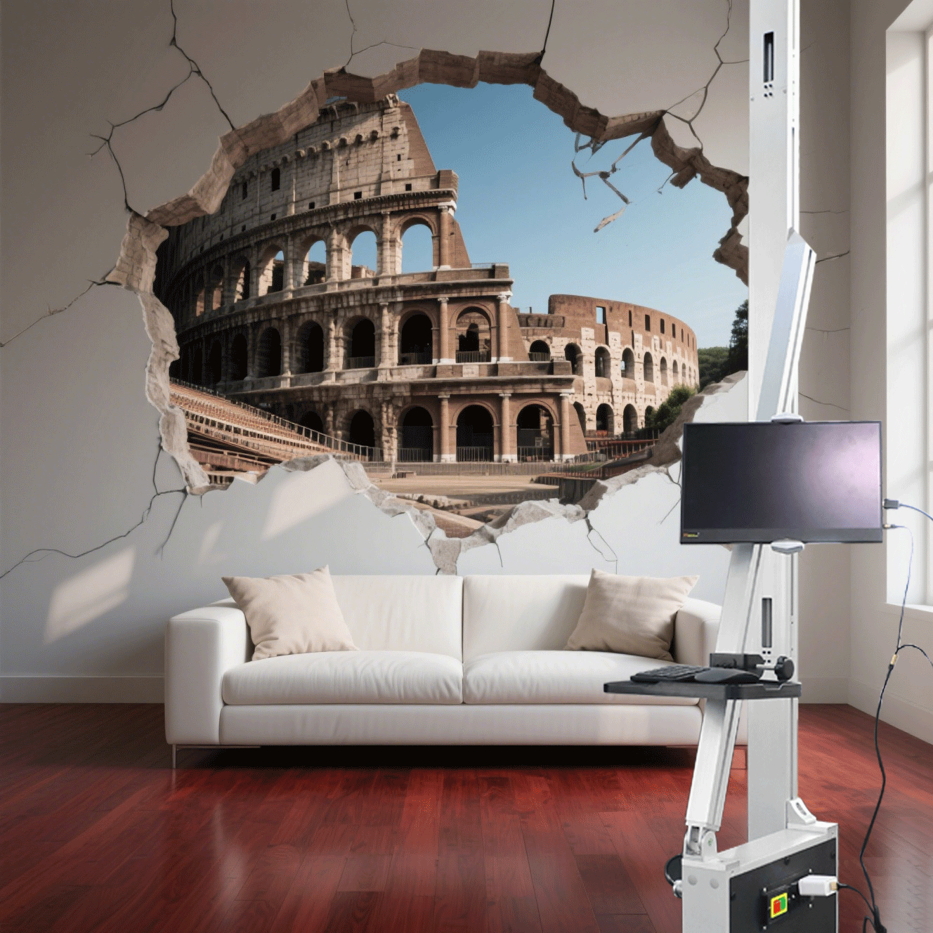 Réalisation 5 - Impression murale directe