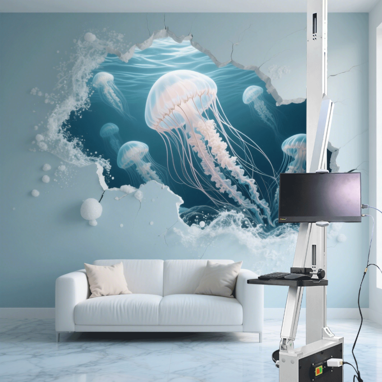 Réalisation 6 - Impression murale directe